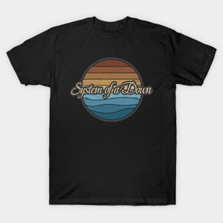 System of a Down Retro Waves T-Shirt